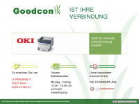 goodcon.de Webseite Vorschau