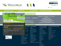 gouvieux.fr Webseite Vorschau