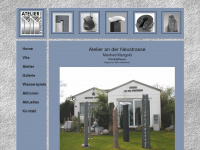 atelier-mangold-neustrasse.de Webseite Vorschau