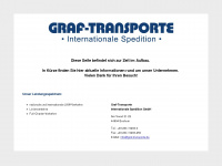 graf-transporte.de Webseite Vorschau
