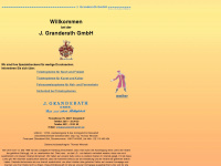 granderath-gmbh.de Webseite Vorschau