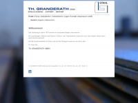 granderath-stahl.de Webseite Vorschau