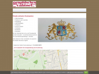 graphisches-cabinet.de Webseite Vorschau