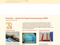 paperdoc.de Webseite Vorschau