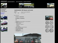 grenz-automobile.de Webseite Vorschau