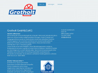 grotholt.de Webseite Vorschau