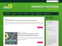 gruene-meerbusch.de Webseite Vorschau
