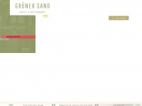 hotel-gruener-sand.de Webseite Vorschau