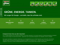 gruene-mineraloele.de Webseite Vorschau