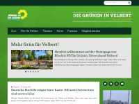 gruene-velbert.de Webseite Vorschau