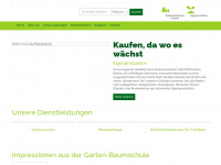 baumschule-schumann.de Webseite Vorschau