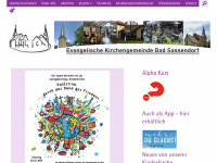 kirchengemeinde-bad-sassendorf.de Webseite Vorschau