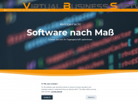 vb-soft.com Webseite Vorschau