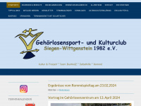 gskc-siegen.de Webseite Vorschau