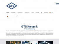 gts-keramik.de Webseite Vorschau