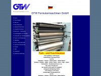 gtw-germany.de Webseite Vorschau