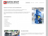 gustav-wolff.de Webseite Vorschau
