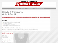 gutzat-gmbh.de Webseite Vorschau