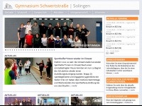 gymnasium-schwertstrasse.de Webseite Vorschau