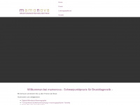 mamonova.de Webseite Vorschau
