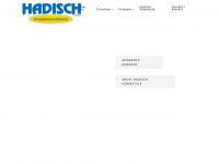 hadisch.de Webseite Vorschau