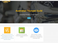 australiantrumpetguild.com Webseite Vorschau