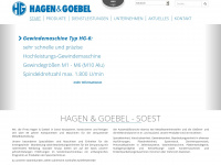 hagengoebel.de Webseite Vorschau