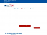 hahn-moebel.de Webseite Vorschau