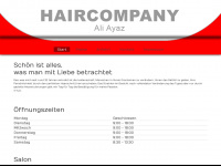 haircompany-team.de Webseite Vorschau
