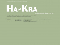 ha-kra.de Webseite Vorschau