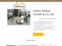 haku-moebel.de Webseite Vorschau