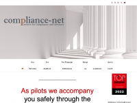 compliance-net.com Webseite Vorschau