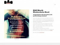 bag-musik-niederrhein.de Webseite Vorschau