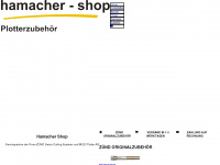 hamacher-shop.de Webseite Vorschau