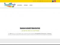 hammerschmidt-maler.de Webseite Vorschau