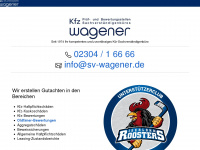 sv-wagener.de Webseite Vorschau