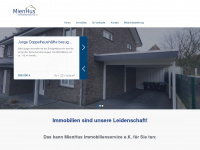 mienhus.de Webseite Vorschau