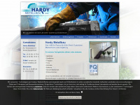 hardy-metallbau.de Webseite Vorschau