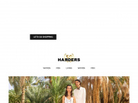 harders-fashion.de Webseite Vorschau