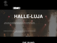 halle-luja.com Webseite Vorschau