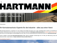 hartmann-bautenschutz.de Webseite Vorschau