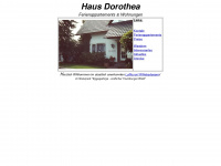 haus-dorothea.de Webseite Vorschau