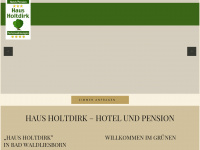 haus-holtdirk.de Webseite Vorschau