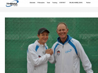 thema-tennisschule.de Webseite Vorschau