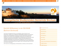 esg-bochum.de Webseite Vorschau