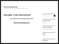 hausverwaltung.info Thumbnail