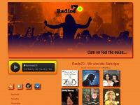 radio70.de Webseite Vorschau