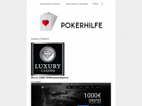 pokerhilfe.at Webseite Vorschau