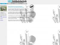 hbt-hohlbohrtechnik.de Webseite Vorschau