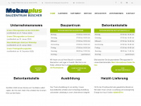 mobauplus-buescher.de Webseite Vorschau
